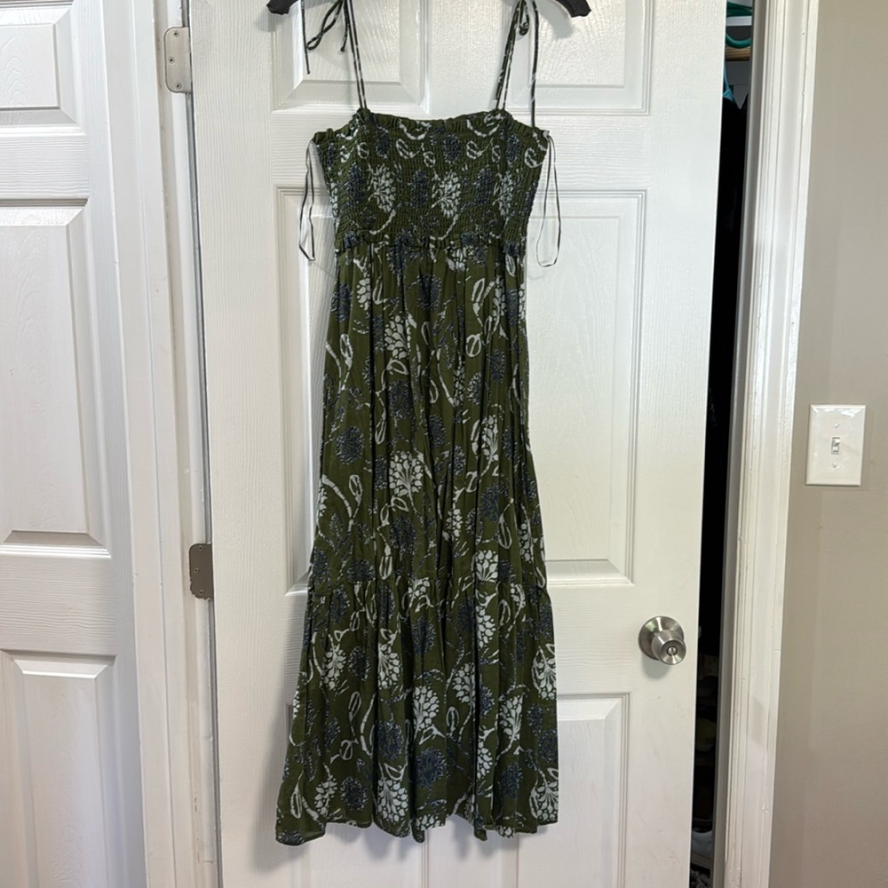 Zara smocked dress